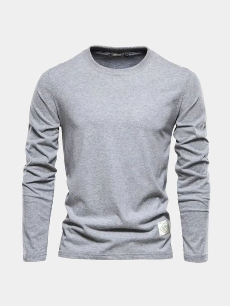 Slim Fit Long Sleeve T-Shirt | Savile & Co.