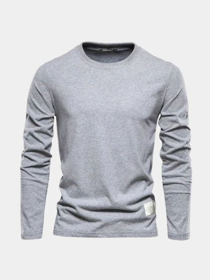 Slim Fit Long Sleeve T-Shirt | Savile & Co.