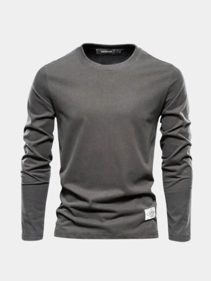 Slim Fit Long Sleeve T-Shirt | Savile & Co.