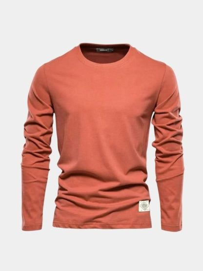 Slim Fit Long Sleeve T-Shirt | Savile & Co.