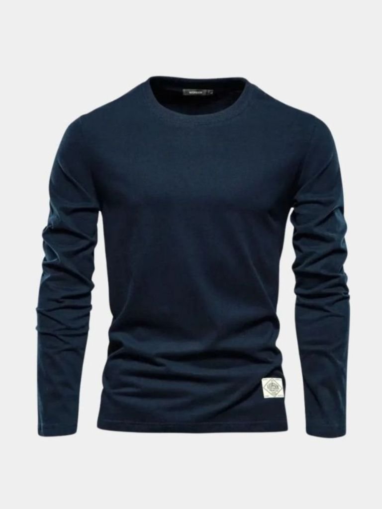 Slim Fit Long Sleeve T-Shirt | Savile & Co.