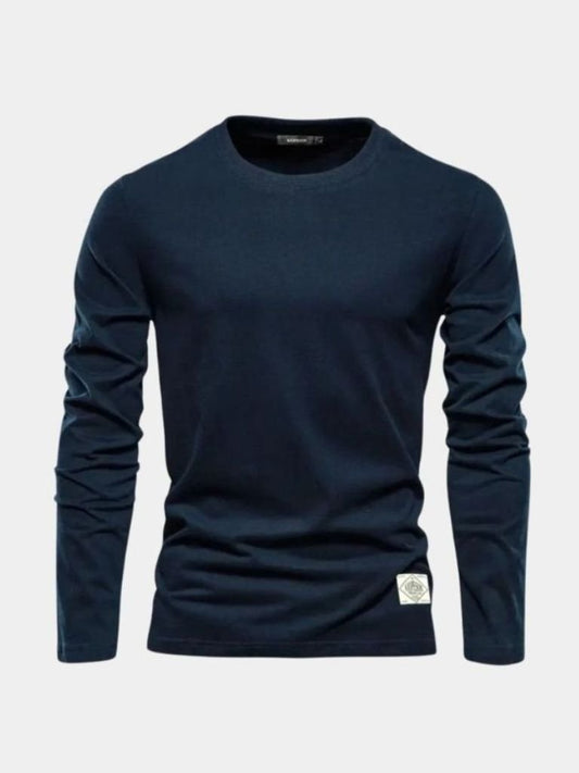 Slim Fit Long Sleeve T-Shirt | Savile & Co.