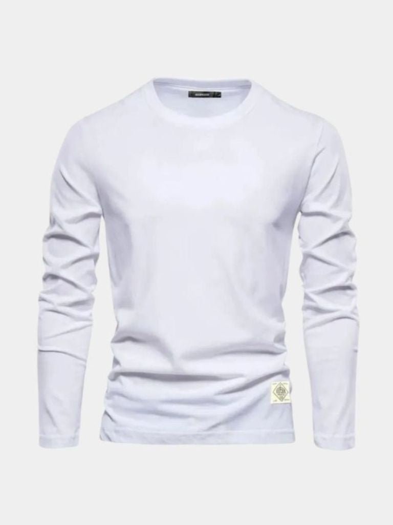 Slim Fit Long Sleeve T-Shirt | Savile & Co.