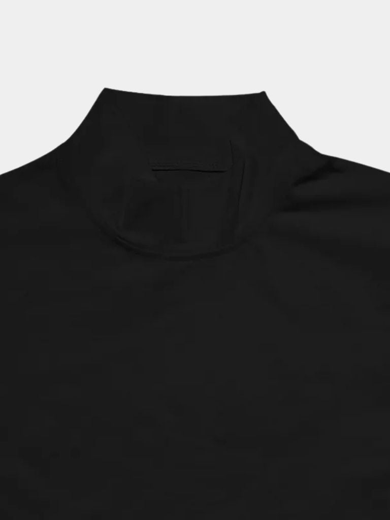 Solid Casual Turtle Neck T-Shirt | Savile & Co.