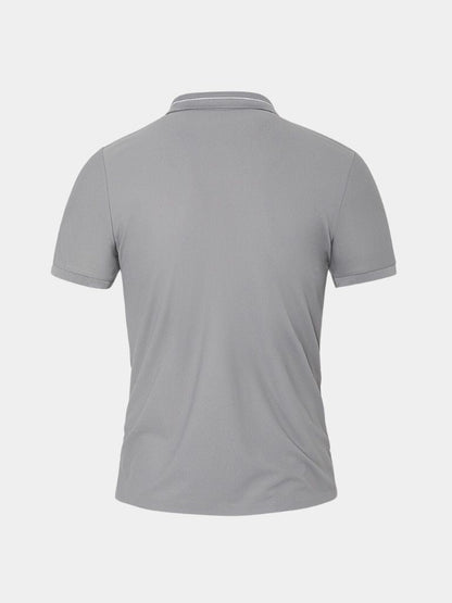 Steel Grey Polo | Savile & Co.