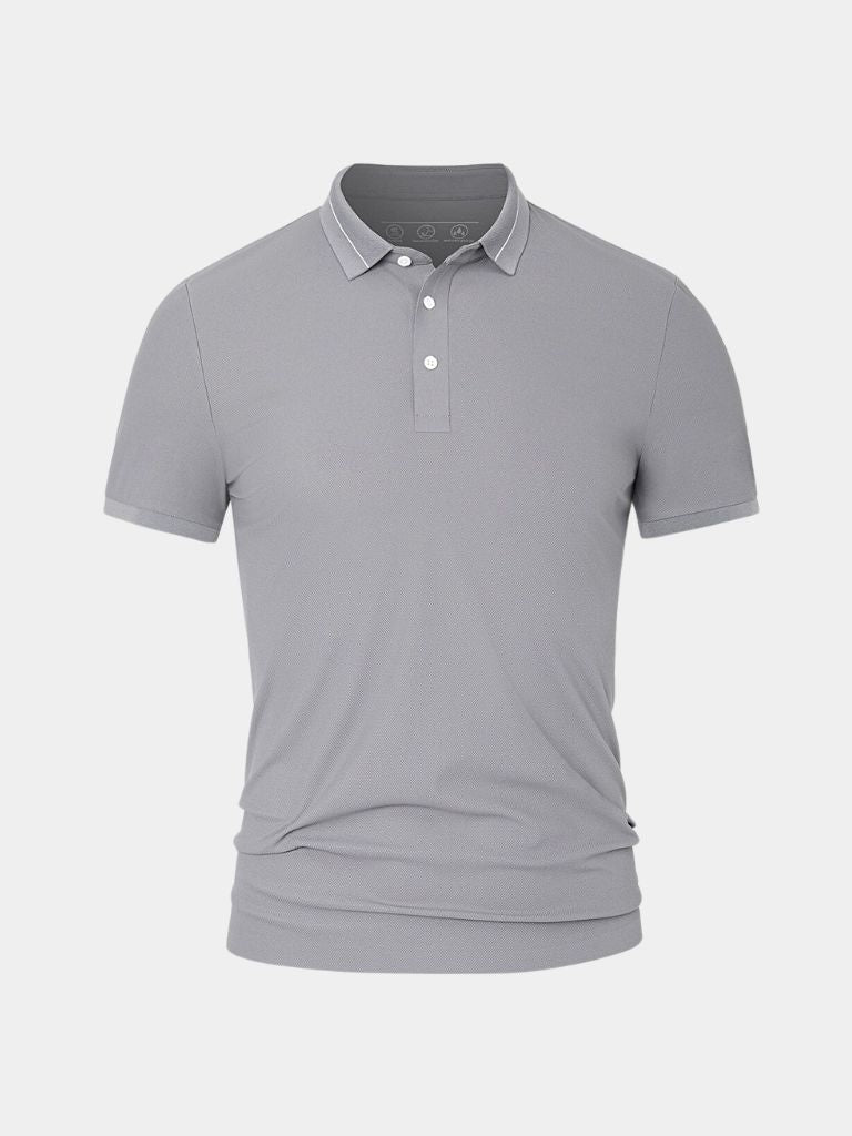 Steel Grey Polo | Savile & Co.
