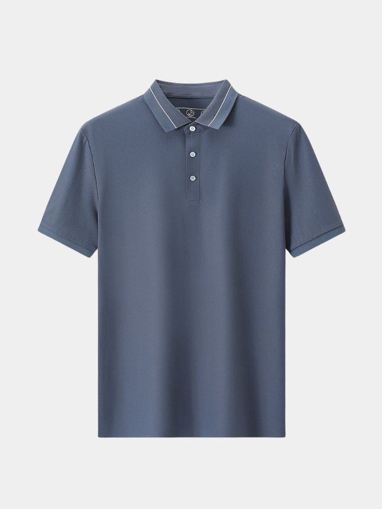 Steel Grey Polo | Savile & Co.