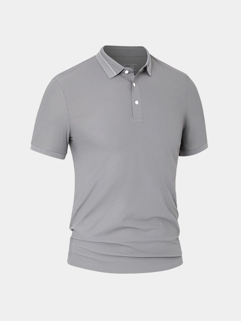 Steel Grey Polo | Savile & Co.