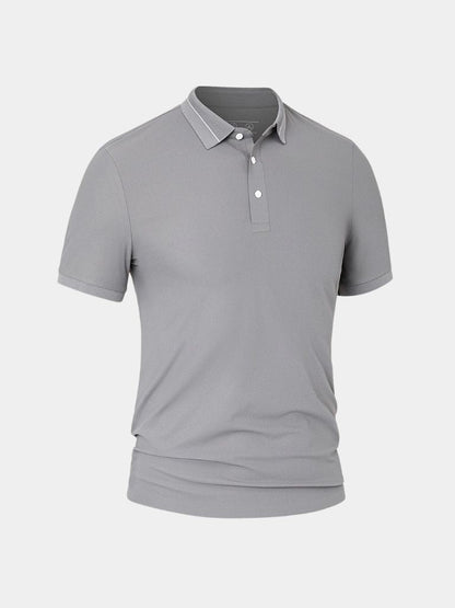 Steel Grey Polo | Savile & Co.