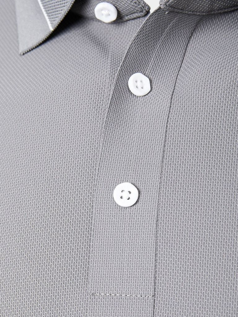 Steel Grey Polo | Savile & Co.
