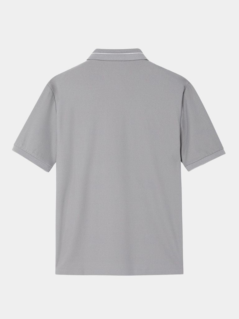 Steel Grey Polo | Savile & Co.
