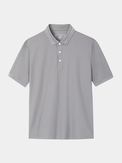 Steel Grey Polo | Savile & Co.