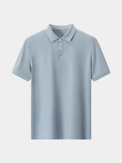 Steel Grey Polo | Savile & Co.