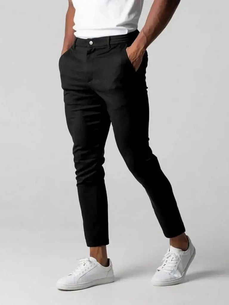 Stretchy Slim Trousers | Savile & Co.