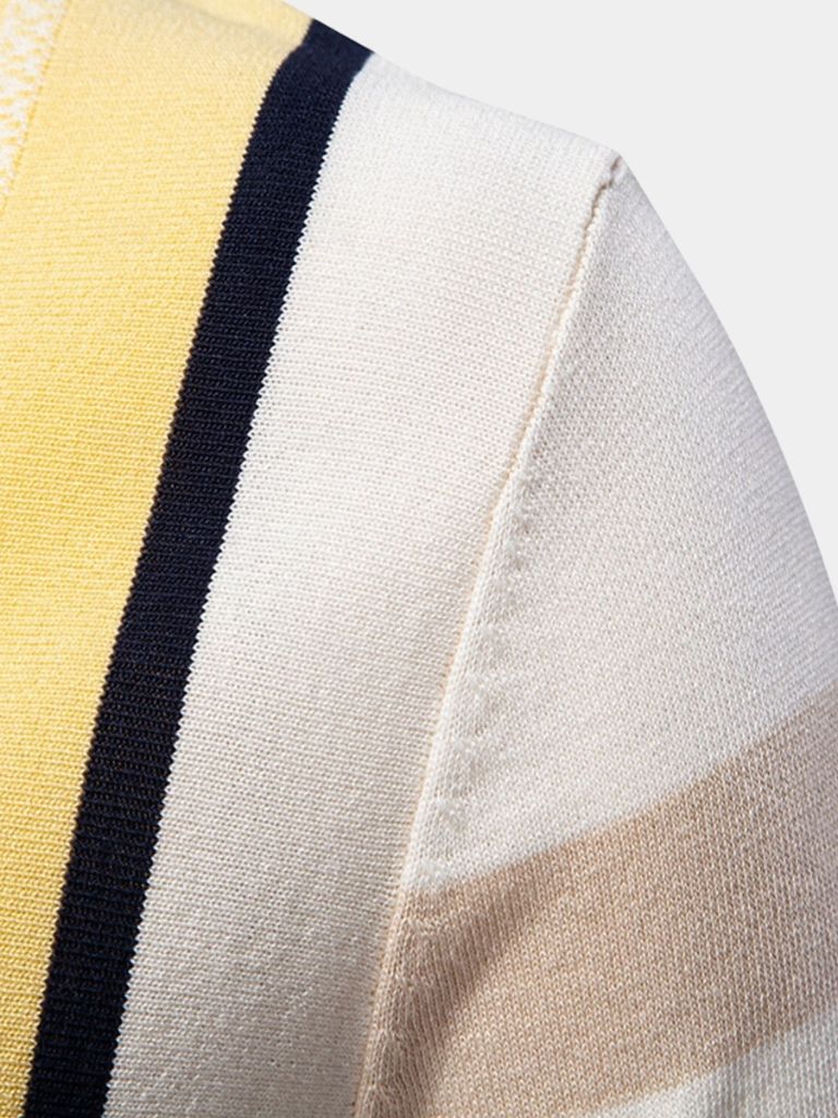 Sundown Stripes Polo | Savile & Co.