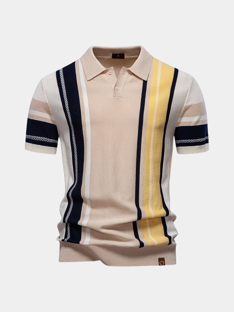 Sundown Stripes Polo | Savile & Co.