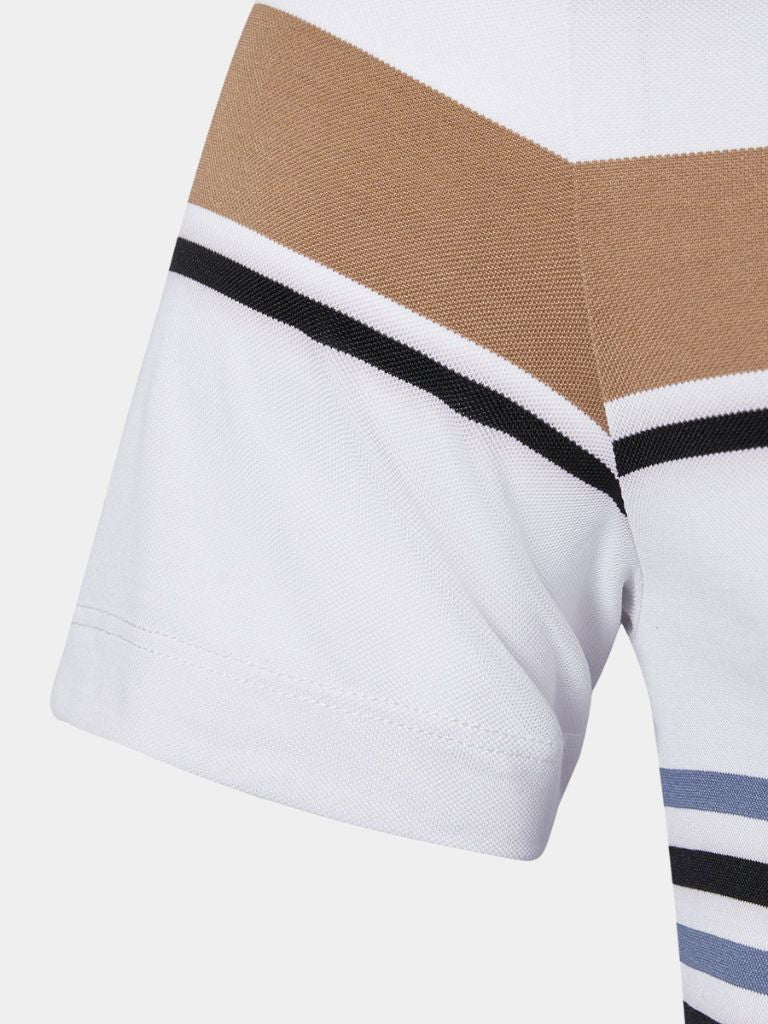 Sunset Stripe Polo | Savile & Co.