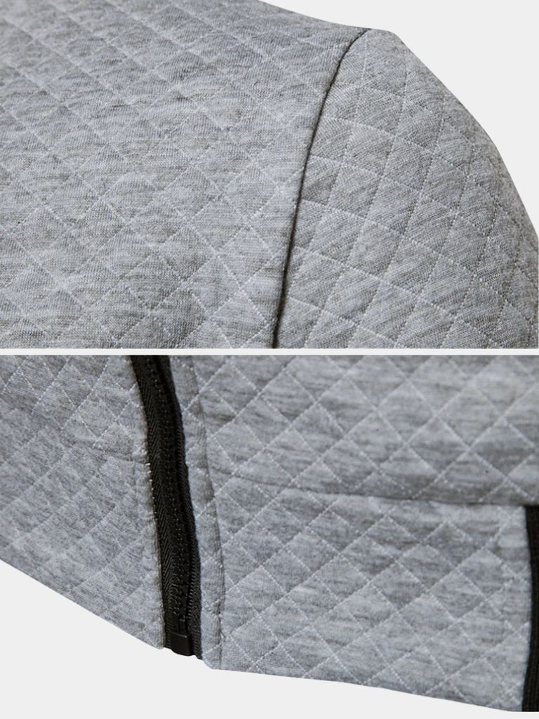 Textured Casual Bomber Jacket | Savile & Co.