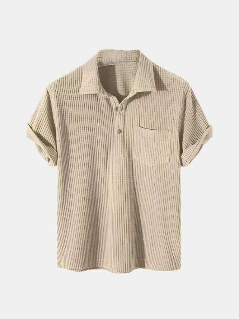 Textured Short Sleeve Shirt | Savile & Co.