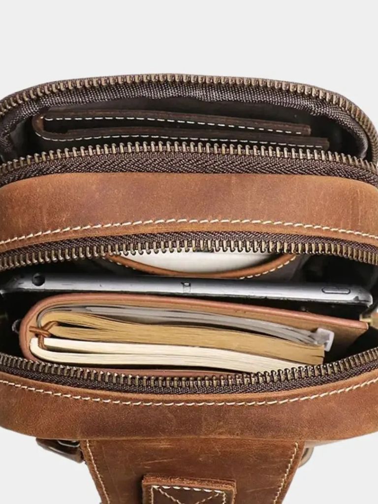The Vanguard Leather Bag | Savile & Co.