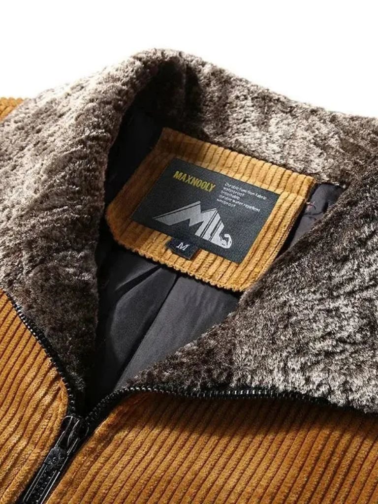 Thermal Windbreaker Corduroy Jacket | Savile & Co.