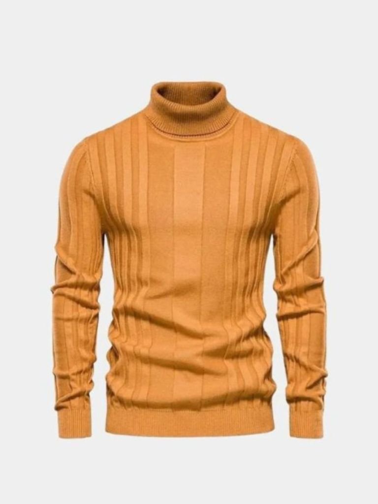 Turtleneck Knitwear Pullover Sweater | Savile & Co.