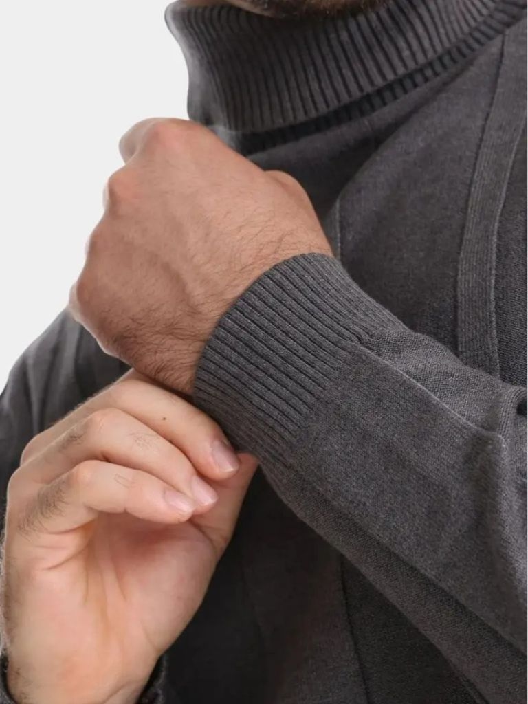 Turtleneck Knitwear Pullover Sweater | Savile & Co.
