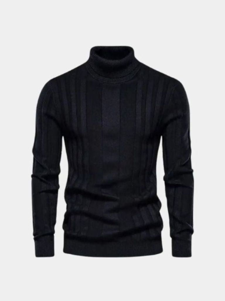 Turtleneck Knitwear Pullover Sweater | Savile & Co.