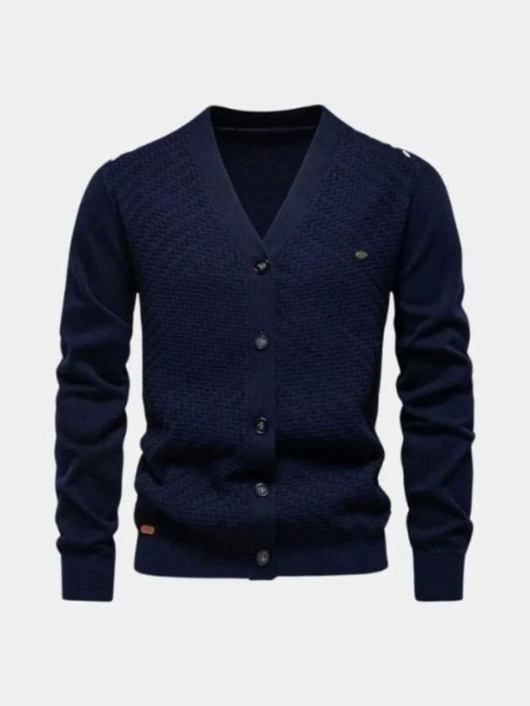 V Neck Knitwear Cardigan | Savile & Co.