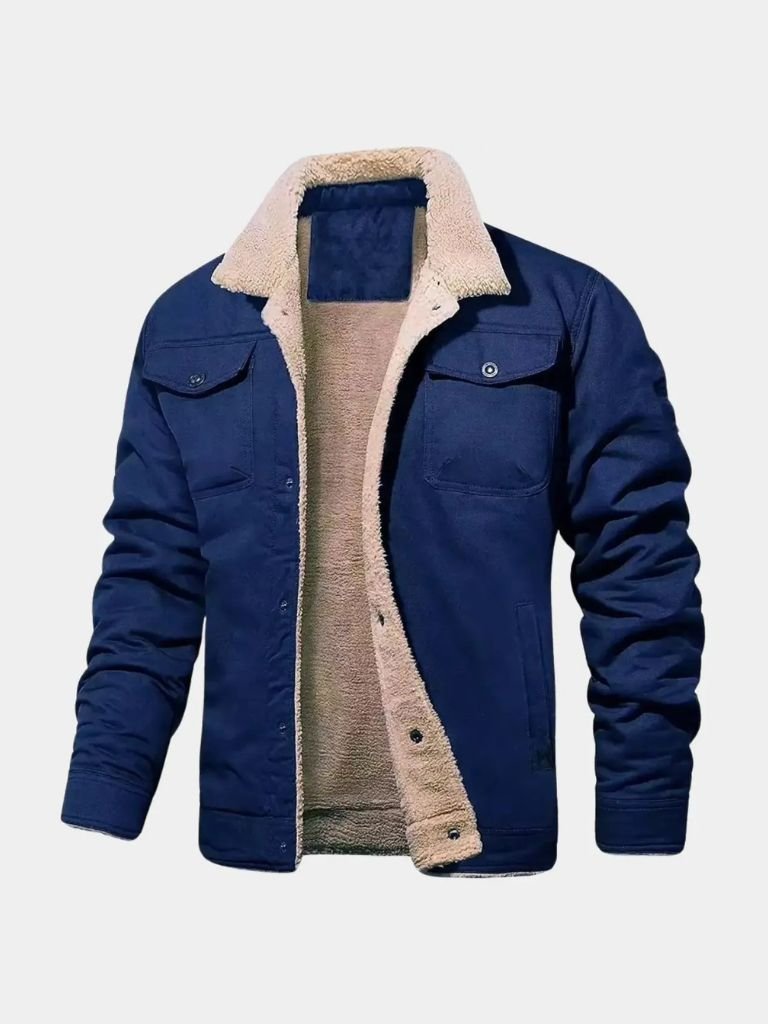 Vintage Fleece Bomber Jacket | Savile & Co.