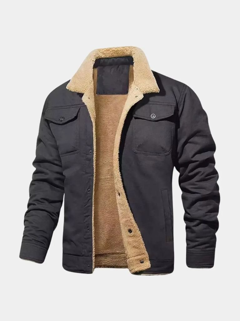 Vintage Fleece Bomber Jacket | Savile & Co.