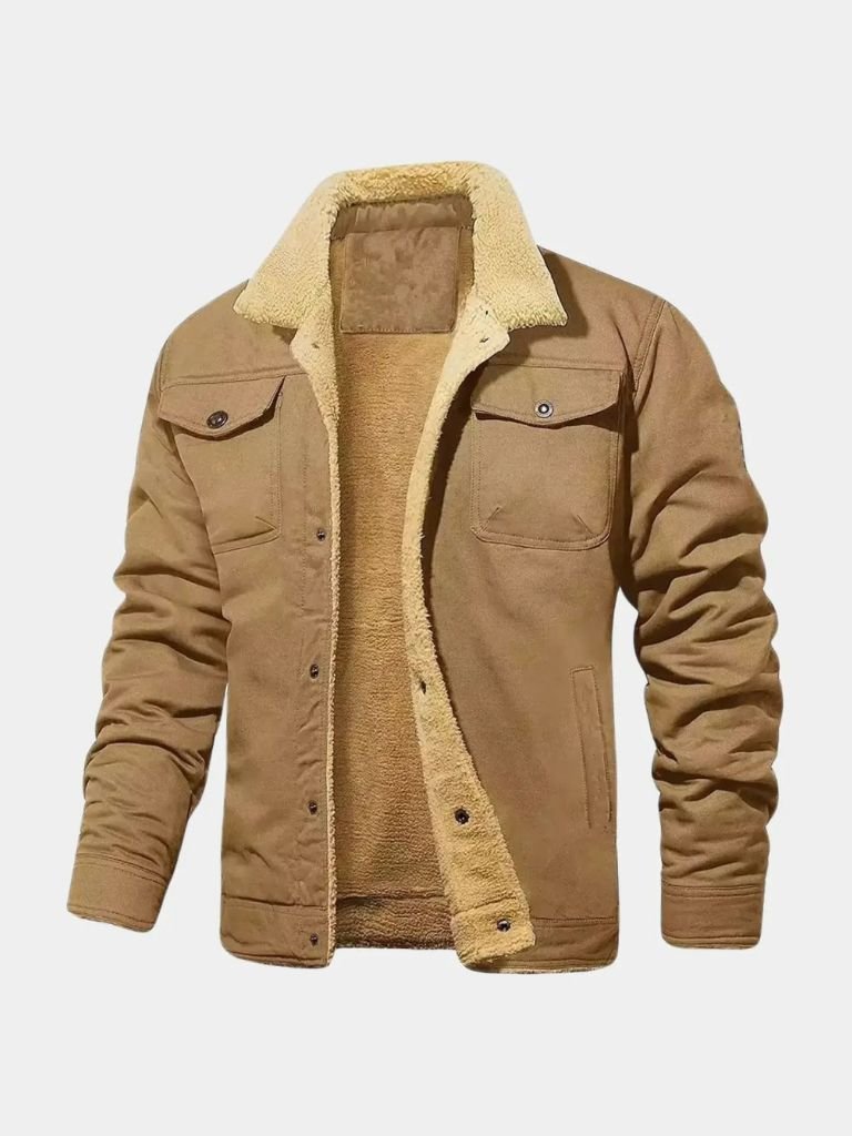 Vintage Fleece Bomber Jacket | Savile & Co.