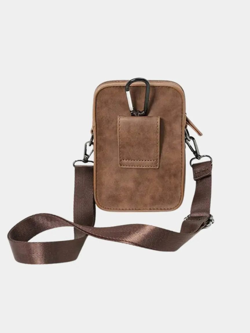 Vintage Mini Leather Crossbody Shoulder Bag | Savile & Co.